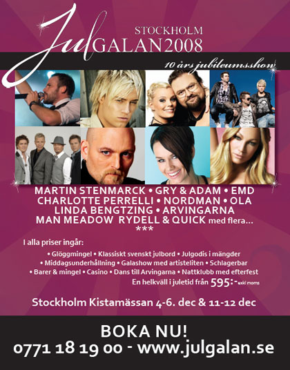 Julgalan - Julbord i Stockholm